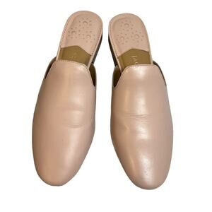 Jack Rogers Delaney blush pink mules Sz 10